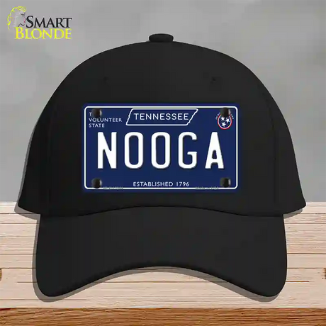 Nooga Tennessee Blue Novelty License Plate Hat Tag Cotton / Black