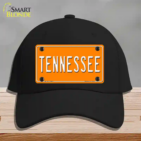 Tennessee Orange Novelty License Plate Hat Tag Cotton / Black