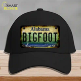 Bigfoot Alabama Novelty License Plate Hat Tag Cotton / Black