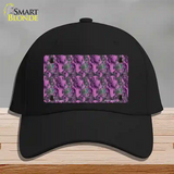 Purple Vortex Novelty License Plate Hat Cotton / Black