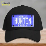 Huntin Family Novelty License Plate Hat Cotton / Black