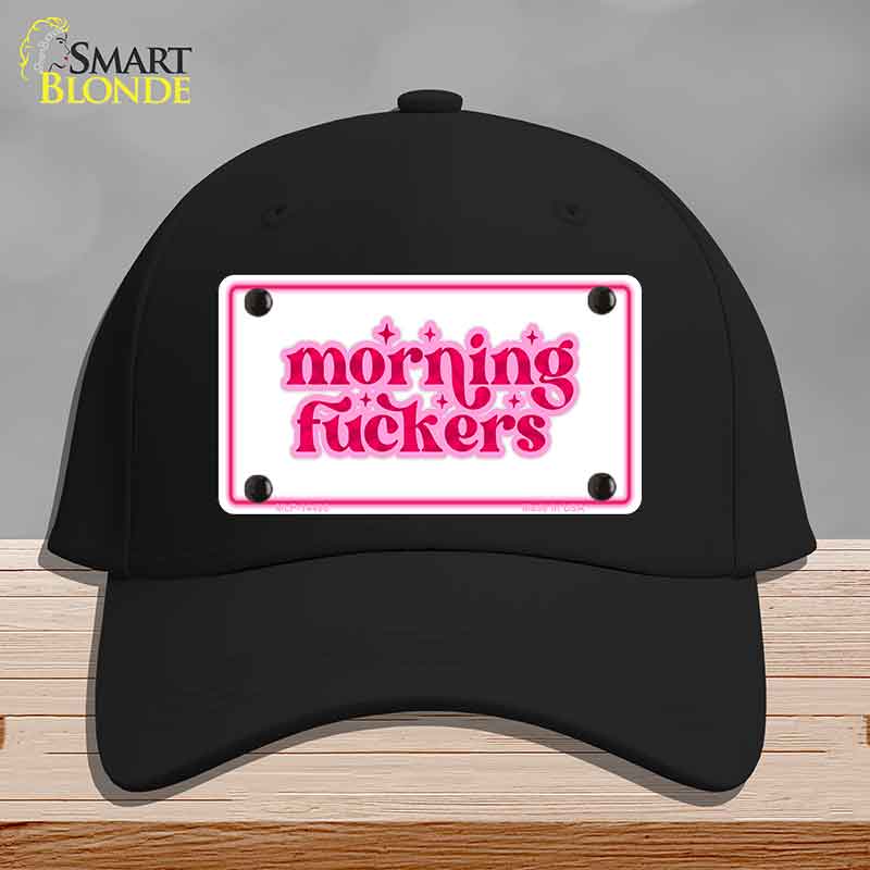 Morning F-ckers Novelty License Plate Hat HAT-MLP-14490