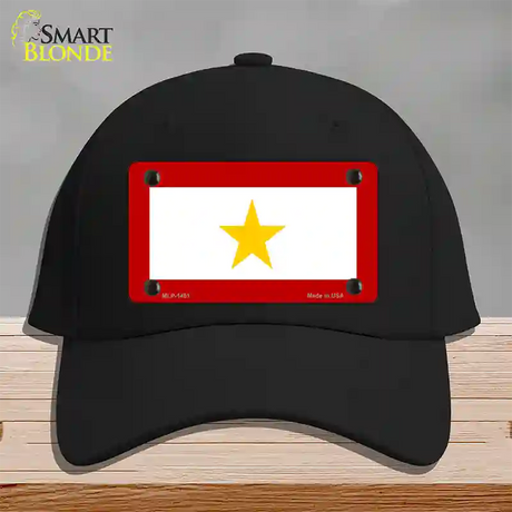 Gold Star Mother One Novelty License Plate Hat Cotton / Black