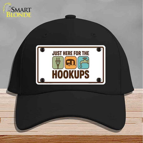 Just Here for the Hookups Novelty License Plate Hat HAT-MLP-14531