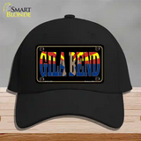 Gila Bend Arizona State Flag Novelty License Plate Hat Cotton / Black