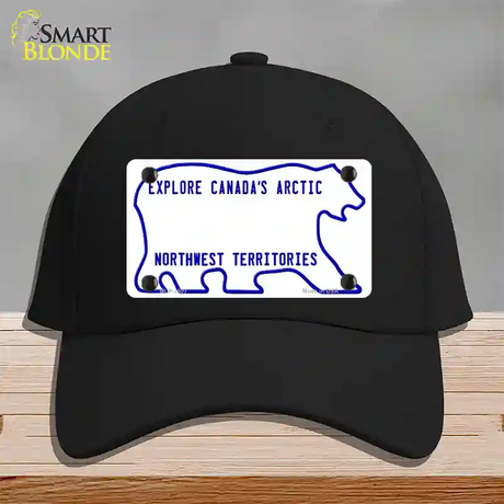 Northwest Territories Novelty License Plate Hat Cotton / Black