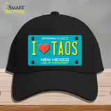 I Love Taos New Mexico Novelty License Plate Hat Cotton / Black