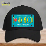 I Love New Mexico Novelty License Plate Hat Cotton / Black