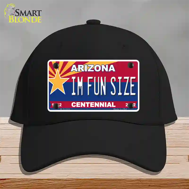 Arizona Centennial Im Fun Size Novelty License Plate Hat Cotton / Black