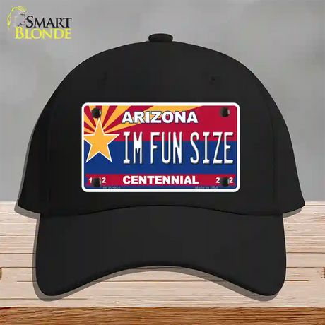 Arizona Centennial Im Fun Size Novelty License Plate Hat Cotton / Black