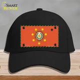 Cherokee Nation Flag Novelty License Plate Hat Cotton / Black