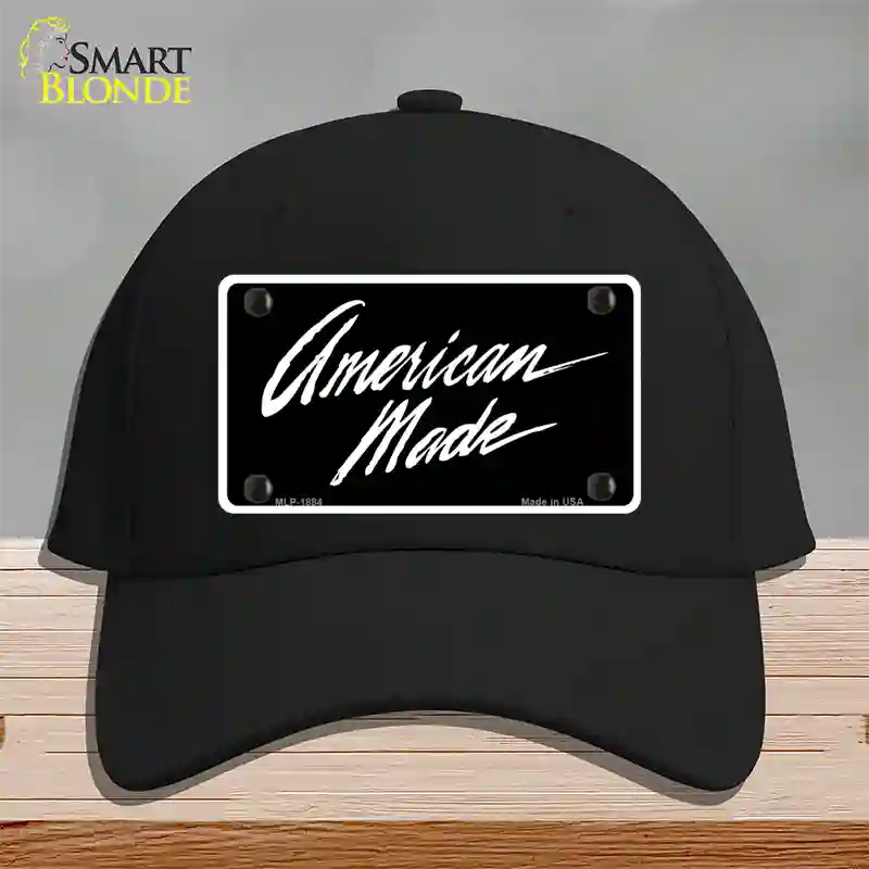 American Made Novelty License Plate Hat Cotton / Black