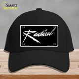 Radical Novelty License Plate Hat Cotton / Black