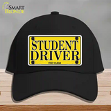 Student Driver Novelty License Plate Hat Cotton / Black