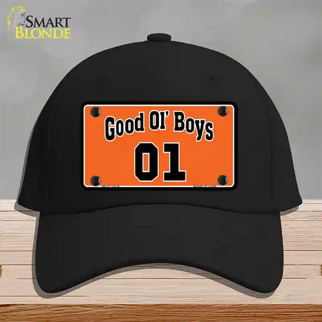 Good Ol Boys Novelty License Plate Hat Cotton / Black