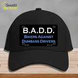 B.A.D.D. Novelty License Plate Hat Cotton / Black