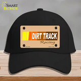 Dirt Track Racing Novelty License Plate Hat Cotton / Black