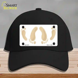 Happy Feet Novelty License Plate Hat Cotton / Black