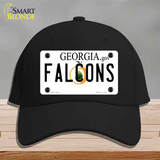 Falcons Georgia State Novelty License Plate Hat Cotton / Black