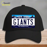 Giants New York State Novelty License Plate Hat Cotton / Black