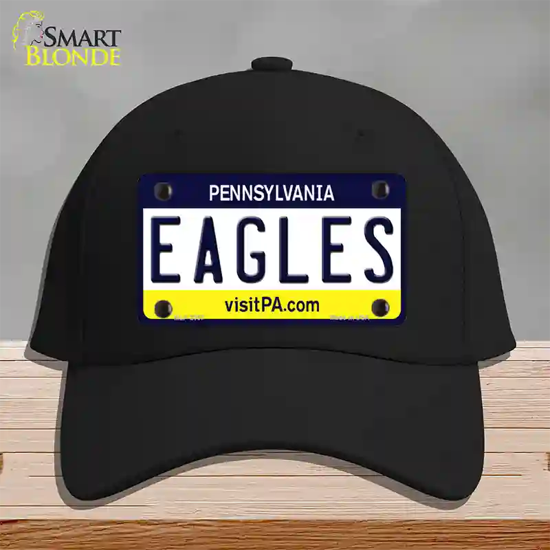 Eagles Pennsylvania State NoveltyNovelty License Plate Hat Cotton / Black