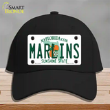 Marlins Florida State Novelty License Plate Hat Cotton / Black