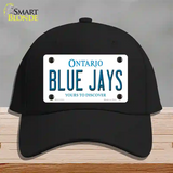 Blue Jays Toronto Canada Province Novelty License Plate Hat Cotton / Black