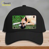 Great Dane Dog Novelty License Plate Hat Cotton / Black