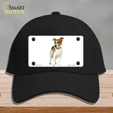 Jack Russell Terrier Dog Novelty License Plate Hat Cotton / Black