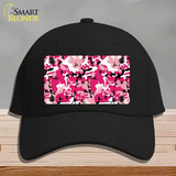 Pink Camouflage Novelty License Plate Hat Cotton / Black