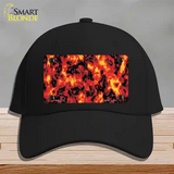 Fire Explosion Novelty License Plate Hat Cotton / Black