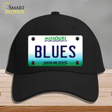 Blues Missouri State Novelty License Plate Hat Cotton / Black