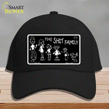 The Shit Family Novelty License Plate Hat Cotton / Black