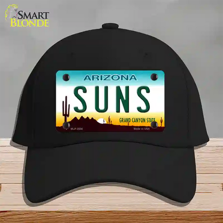 Suns Arizona State Novelty License Plate Hat Cotton / Black