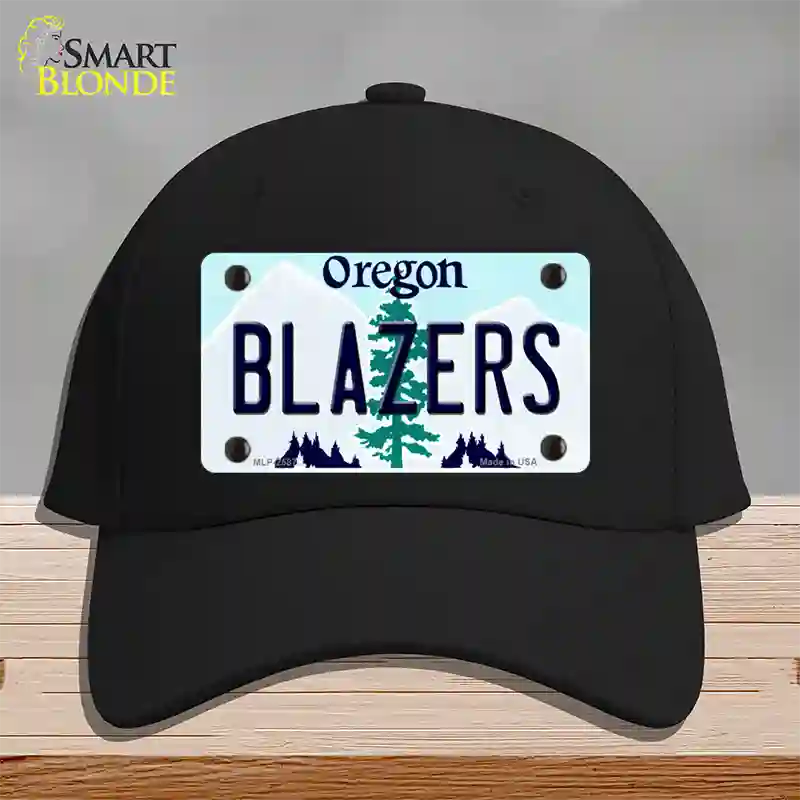 Blazers Oregon State Novelty License Plate Hat Cotton / Black