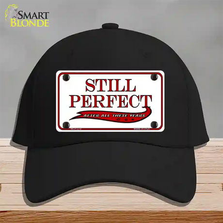 Still Perfect Novelty License Plate Hat Cotton / Black