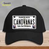 Canovanas Puerto Rico Novelty License Plate Hat Cotton / Black