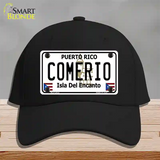 Comerio Novelty License Plate Hat Cotton / Black