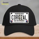 Corozal Novelty License Plate Hat Cotton / Black