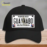 Guaynabo Puerto Rico Novelty License Plate Hat Cotton / Black