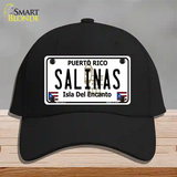 Salinas Puerto Rico Novelty License Plate Hat Cotton / Black