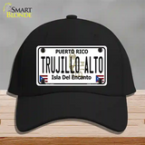 Trujillo Alto Puerto Rico Novelty License Plate Hat Cotton / Black