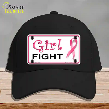 Girl Fight Novelty License Plate Hat Sign Cotton / Black