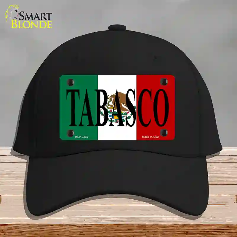 Tabasco Novelty License Plate Hat Cotton / Black