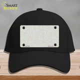 Fish Scale Novelty License Plate Hat Cotton / Black