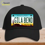 Gila Bend Arizona Novelty License Plate Hat Cotton / Black