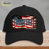 Connecticut USA Novelty License Plate Hat Cotton / Black