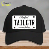 Tailgtr Maryland Novelty License Plate Hat Cotton / Black