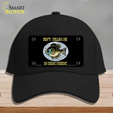 Dont Follow Me Novelty License Plate Hat Cotton / Black