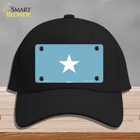 Somalia Flag Novelty License Plate Hat Cotton / Black